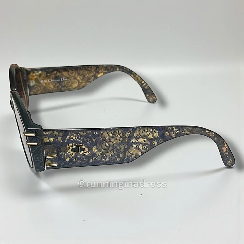 Vintage Christian Dior Logo Optyl Sunglasses 2603A 50 - Picture 8 of 15